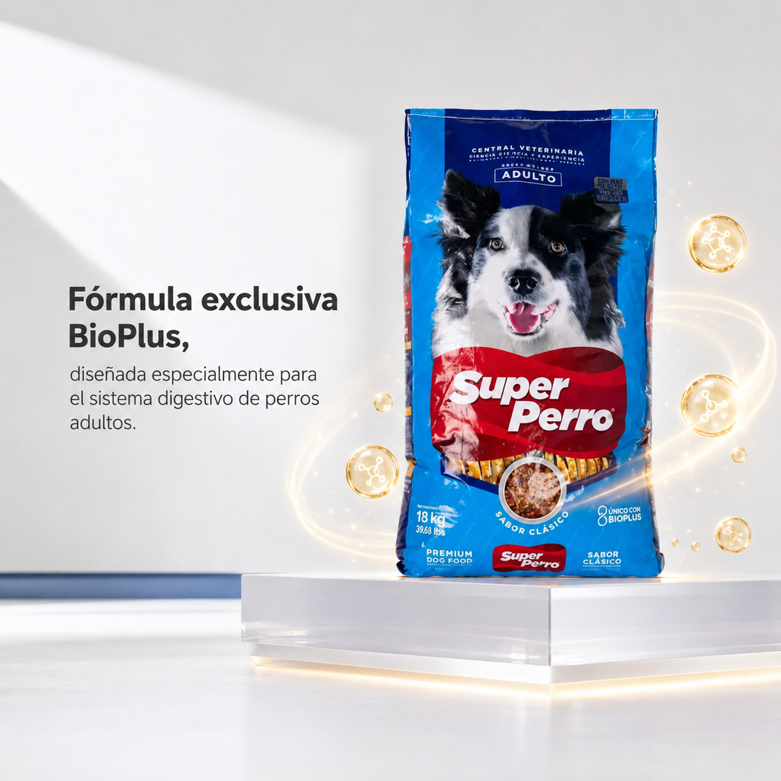 Super Perro Alimento Balanceado para Perros Adultos – Nutrición Completa y Equilibrada, Sin Granos, para Todas las Razas