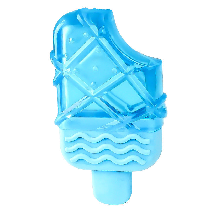 Paleta congelable para perros – juguete para morder y refrescar, se llena de agua y se congela