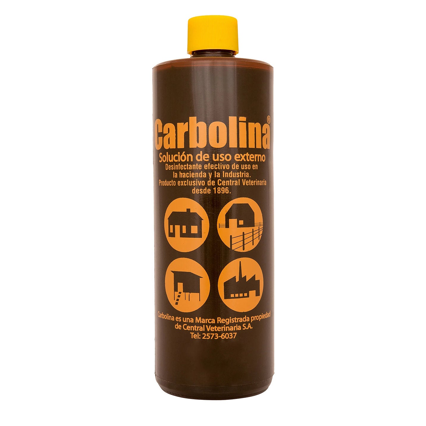 Carbolina Desinfectante Multiusos – Elimina Bacterias y Parásitos, Ideal para Hogares, Establos y Superficies, Fórmula Concentrada, Disponible en 250ml, 500ml y 1L