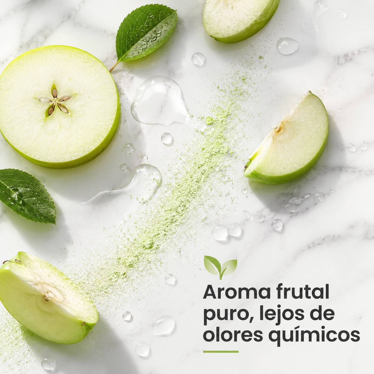 Talco Pro Pet  Antipulgas Aroma Manzana Verde – Polvo Seco para Perros y Gatos, Elimina Pulgas y Garrapatas, Refresca y Desodoriza