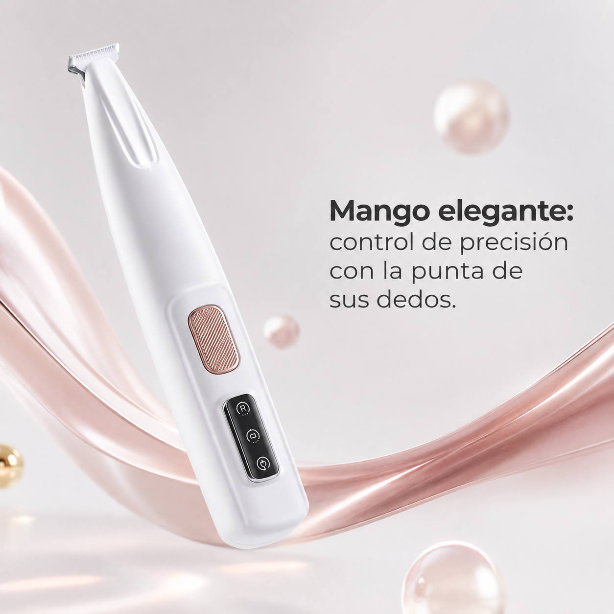 Cortapelos recargable e impermeable para perros y gatos – ideal para patas, ojos y zona trasera