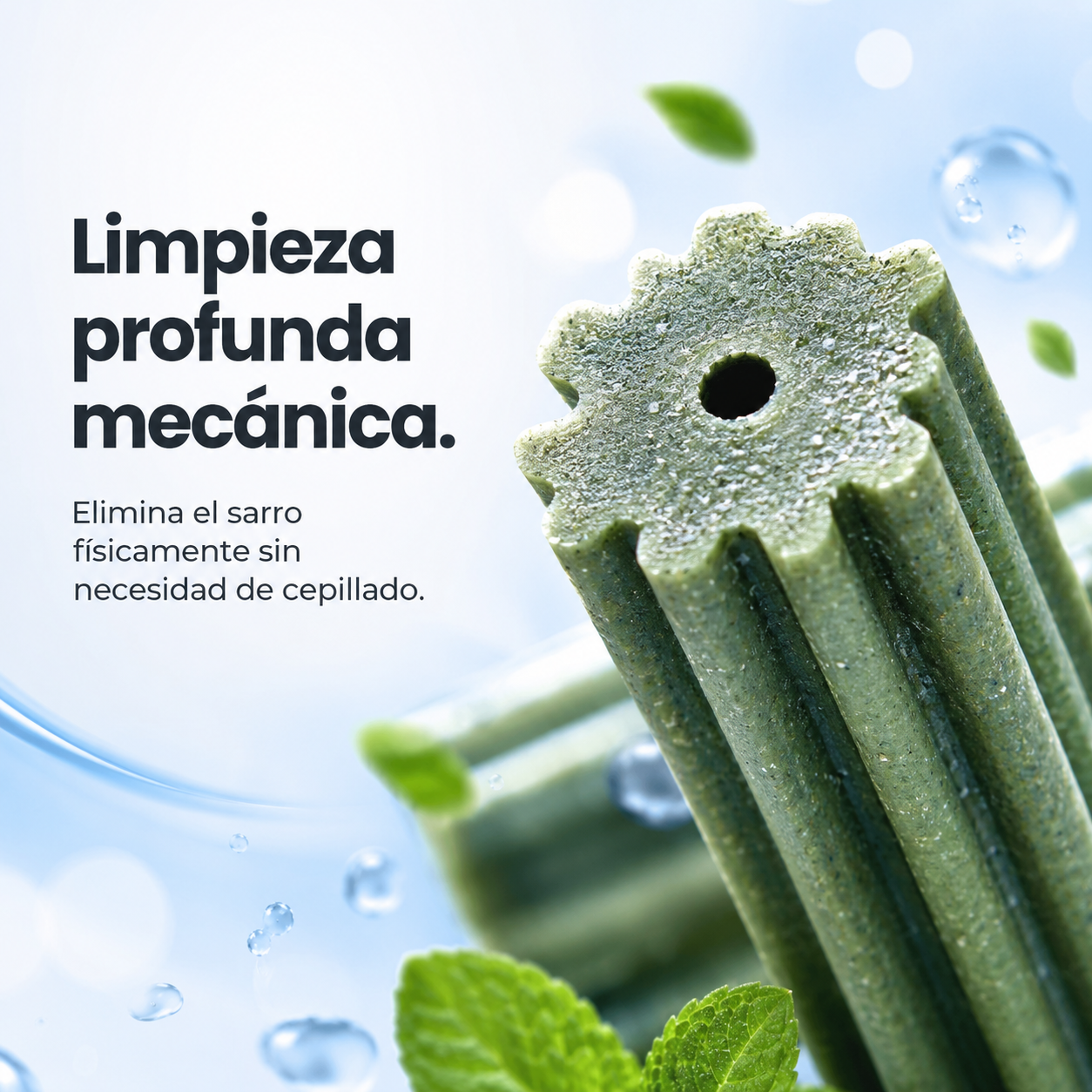 Crupis Cuidado Dental Bocadillos para Perro – Super Perro Dental Care Fresh Breath, Snacks con Textura Crujiente, Ayudan a Limpiar los Dientes y Refrescar el Aliento