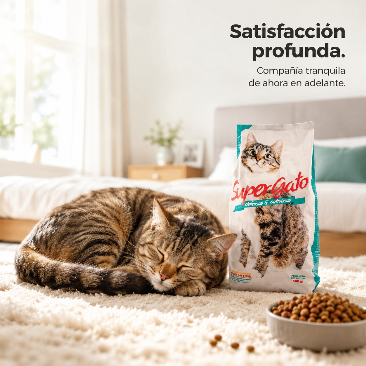Super Gato Premium Alimento Balanceado para Gatos – Nutrición Completa y Equilibrada, Disponible en 500g y 1.5kg, para Gatos Adultos de Todas las Razas