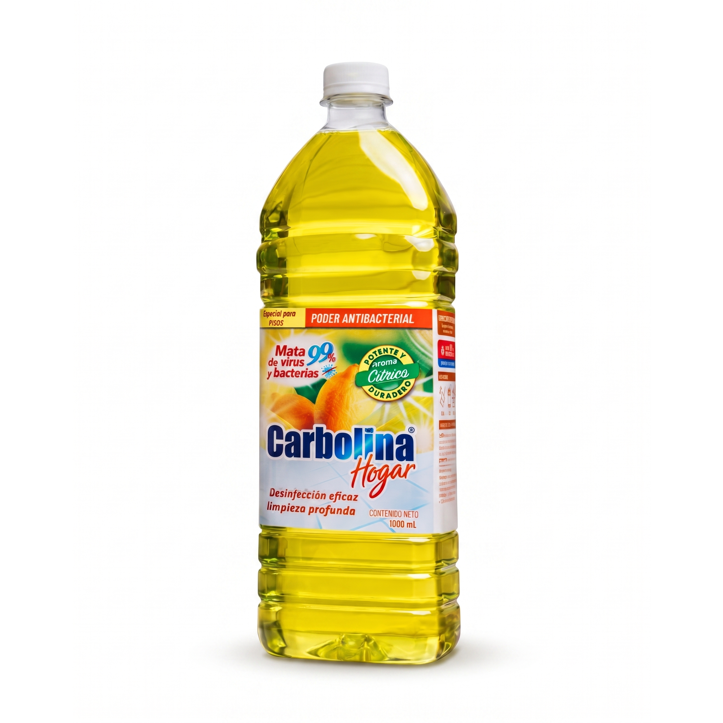 Desinfectante para el Hogar Carbolina Hogar – 1L Brisa del Bosque (También disponible en Cítricos y Lavanda) | Aroma Fresco, Elimina Bacterias, Multisuperficie