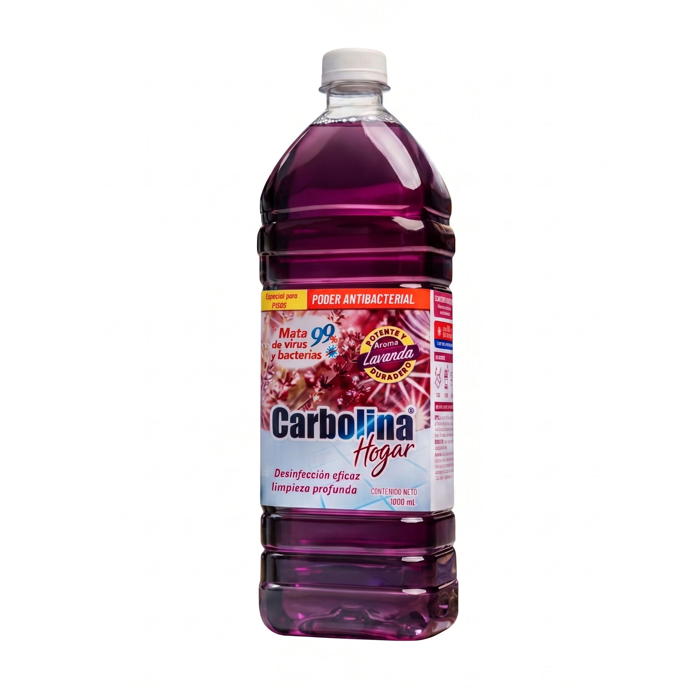 Desinfectante para el Hogar Carbolina Hogar – 1L Brisa del Bosque (También disponible en Cítricos y Lavanda) | Aroma Fresco, Elimina Bacterias, Multisuperficie